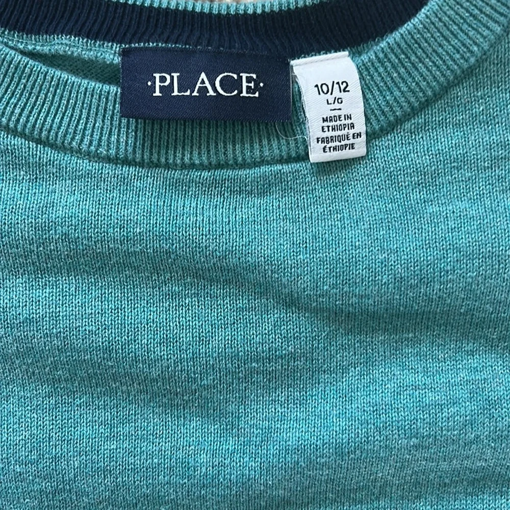 NWOT Children’s Place Boys Large 10-12 Blue Sweater